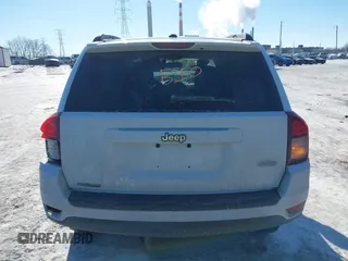 2014 Jeep Compass Latitude with VIN 1C4NJCEB1ED560365, listed as a IAAI auction lot 41348657 with 108,931 mi miles. Bid and sale history available at carsss.com. Image 15.
