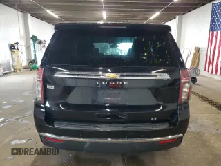 2022 Chevrolet Tahoe LT z VIN 1GNSKNKD0NR196614, wystawiony jako Copart lot #57806285 z przebiegiem 25 706 mil mil oraz Szkoda całkowita • Salvage title. Historia ofert i sprzedaży dostępna na DreamBid. Obrazek 6.