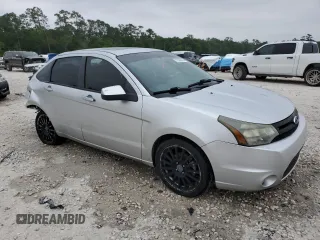2010 Ford Focus SES with VIN 1FAHP3GN3AW273133, listed as a Copart auction lot 51302025 with 240,361 mi miles and Non Repairable. Bid and sale history available at carsss.com. Image 4.