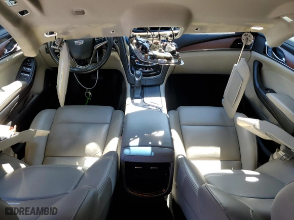 2015 Cadillac CTS Sedan RWD with VIN 1G6AP5SX5F0104826, listed as a Copart auction lot 77413564 with 88,827 mi miles and Salvage Title. Bid and sale history available at carsss.com. Image 8.