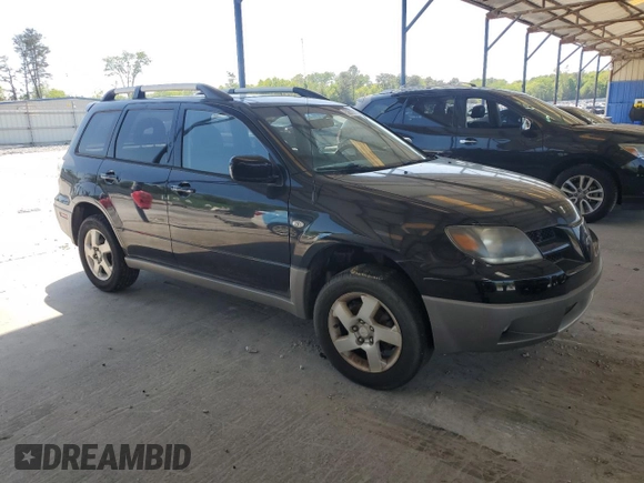 2003 Mitsubishi Outlander XLS with VIN JA4LX41G33U070921, listed as a Copart auction lot 52815555 with 118,342 mi miles and Clean Title. Bid and sale history available at carsss.com. Image 4.