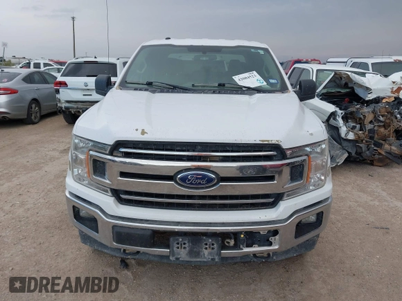 2018 Ford F-150 XL with VIN 1FTEW1E54JKE95095, listed as a IAAI auction lot 42084523 with 168,238 mi miles. Bid and sale history available at carsss.com. Image 11.