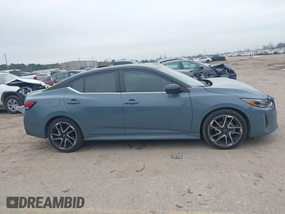2024 Nissan Sentra SR with VIN 3N1AB8DV4RY288095, listed as a IAAI auction lot 41566313 with 9,076 mi miles. Bid and sale history available at carsss.com. Image 13.