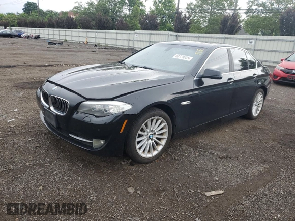 2013 BMW 5 Series 535i xDrive with VIN WBAFU7C56DDU76540, listed as a Copart auction lot 63778835 with Not provided miles and Salvage title. Bid and sale history available at DreamBid. Image 1.