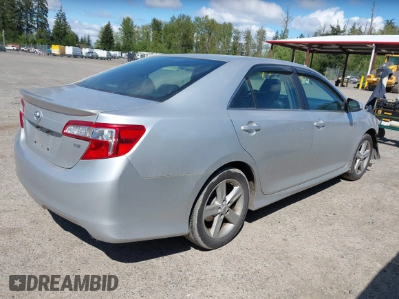2012 Toyota Camry L with VIN 4T1BF1FK7CU114902, listed as a IAAI auction lot 42154137 with 75,600 mi miles. Bid and sale history available at carsss.com. Image 4.