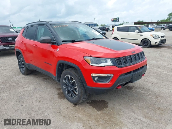 2021 Jeep Compass Trailhawk с VIN 3C4NJDDB3MT503519, выставлен на аукционе IAAI как лот 42134067 с пробегом 35 406 миль миль и . История ставок и продаж доступна на DreamBid. Изображение 1.