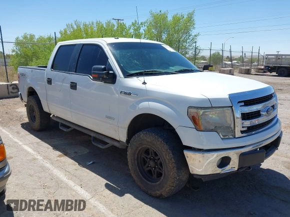 2013 Ford F-150 XL with VIN 1FTFW1ET1DFC20347, listed as a IAAI auction lot 42067294 with 168,596 mi miles. Bid and sale history available at carsss.com. Image 13.