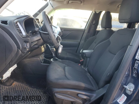 2022 Jeep Renegade Sport z VIN ZACNJDA15NPN60578, wystawiony jako Copart lot #80983114 z przebiegiem 34 394 mil mil oraz Szkoda całkowita • Salvage title. Historia ofert i sprzedaży dostępna na DreamBid. Obrazek 7.