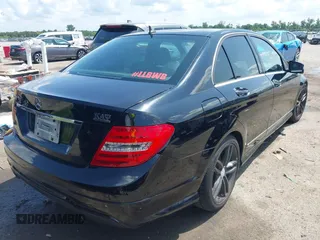2014 Mercedes-Benz C 250 Sport with VIN WDDGF4HBXEA941294, listed as a IAAI auction lot 42432530 with Not provided miles and . Bid and sale history available at DreamBid. Image 4.
