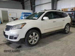 2015 Chevrolet Traverse LTZ with VIN 1GNKVJKD5FJ237352, listed as a Copart auction lot 51510075 with 153,028 mi miles and Salvage Title. Bid and sale history available at DreamBid. Image 1.