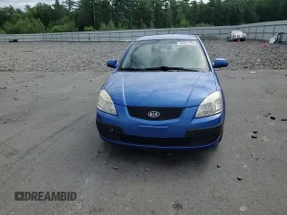 2009 Kia Rio LX with VIN KNADE223696530633, listed as a Copart auction lot 68371794 with 165,505 mi miles and Salvage Title. Bid and sale history available at DreamBid. Image 10.