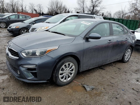 2021 Kia Forte FE with VIN 3KPF24AD2ME312430, listed as a Copart auction lot 42203165 with 50,406 mi miles and Salvage Title. Bid and sale history available at carsss.com. Image 1.