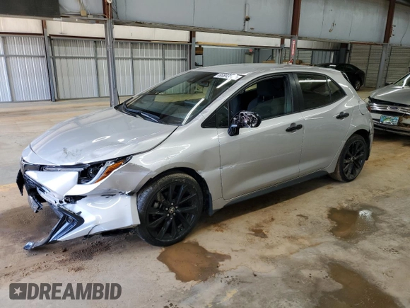 2022 Toyota Corolla Hatchback SE with VIN JTND4MBE4N3188612, listed as a Copart auction lot 66893804 with 59,574 mi miles and Salvage Title. Bid and sale history available at carsss.com. Image 1.