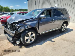 2012 Toyota Highlander Limited z VIN 5TDDK3EH5CS093384, wystawiony jako Copart lot #63038985 z przebiegiem 76 882 mil mil oraz Nie do naprawy • Non repairable. Historia ofert i sprzedaży dostępna na DreamBid. Obrazek 1.