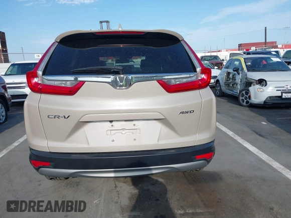 2017 Honda CR-V EX-L with VIN 5J6RW2H85HL022012, listed as a IAAI auction lot 40020013 with 94,450 mi miles. Bid and sale history available at carsss.com. Image 16.