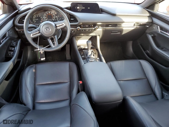 2021 Mazda Mazda3 Hatchback Premium with VIN JM1BPBML7M1303748, listed as a Copart auction lot 87756375 with 17,697 mi miles and Salvage Title. Bid and sale history available at carsss.com. Image 8.