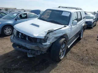 2002 Toyota 4Runner SR5 with VIN JT3GN86R120257812, listed as a IAAI auction lot 41472554 with 173,308 mi miles. Bid and sale history available at carsss.com. Image 2.