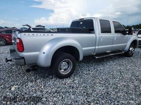2016 Ford F-350 Lariat with VIN 1FT8W3DT5GEA55967, listed as a Copart auction lot 56968645 with 112,814 mi miles and Clean title. Bid and sale history available at DreamBid. Image 3.