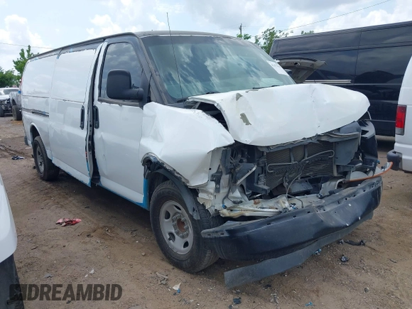 2017 Chevrolet Express Cargo with VIN 1GCZGHFG1H1340415, listed as a IAAI auction lot 41475585 with Not provided miles and . Bid and sale history available at DreamBid. Image 1.