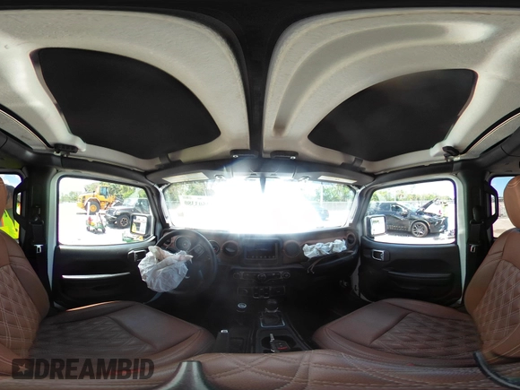 2023 Jeep Wrangler Willys with VIN 1C4HJXDN1PW546425, listed as a IAAI auction lot 42503380 with 25,245 mi miles and . Bid and sale history available at DreamBid. Image 18.