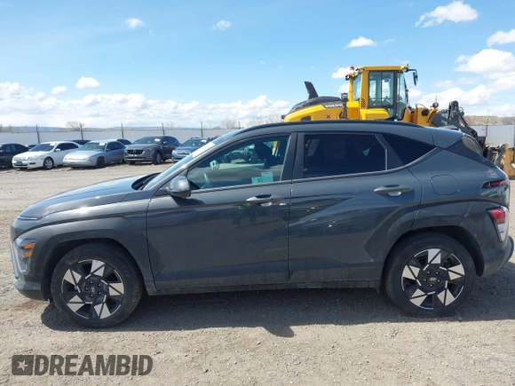 2025 Hyundai Kona SEL with VIN KM8HB3AB7SU205790, listed as a IAAI auction lot 41942642 with 10,684 mi miles. Bid and sale history available at carsss.com. Image 14.