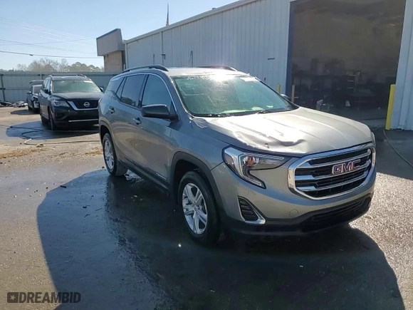 2019 GMC Terrain SLE with VIN 3GKALMEV8KL314075, listed as a Copart auction lot 46649245 with 79,990 mi miles and Salvage Title. Bid and sale history available at carsss.com. Image 14.