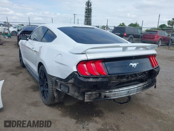 2019 Ford Mustang EcoBoost with VIN 1FA6P8THXK5143703, listed as a IAAI auction lot 42056207 with 71,251 mi miles and . Bid and sale history available at carsss.com. Image 3.