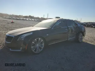 2016 Cadillac CT6 Platinum AWD with VIN 1G6KK5R61GU156660, listed as a Copart auction lot 82224294 with 112,499 mi miles and Salvage title. Bid and sale history available at DreamBid. Image 1.