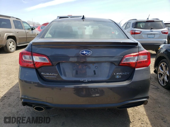 2018 Subaru Legacy Sport with VIN 4S3BNAS69J3016098, listed as a Copart auction lot 48066893 with 0 mi miles. Bid and sale history available at carsss.com. Image 6.