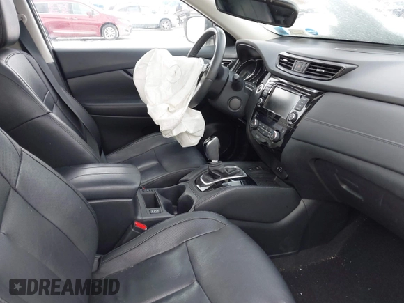 2019 Nissan Rogue SL with VIN 5N1AT2MV4KC815652, listed as a IAAI auction lot 41335282 with 47,340 mi miles. Bid and sale history available at carsss.com. Image 5.