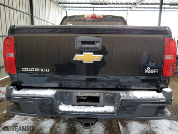2016 Chevrolet Colorado 4WD Z71 with VIN 1GCGTDE32G1123917, listed as a Copart auction lot 44862055 with 71,202 mi miles and Salvage Title. Bid and sale history available at carsss.com. Image 6.