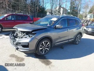 2019 Nissan Rogue SL with VIN 5N1AT2MT3KC819920, listed as a IAAI auction lot 40863073 with 60,923 mi miles and . Bid and sale history available at DreamBid. Image 17.