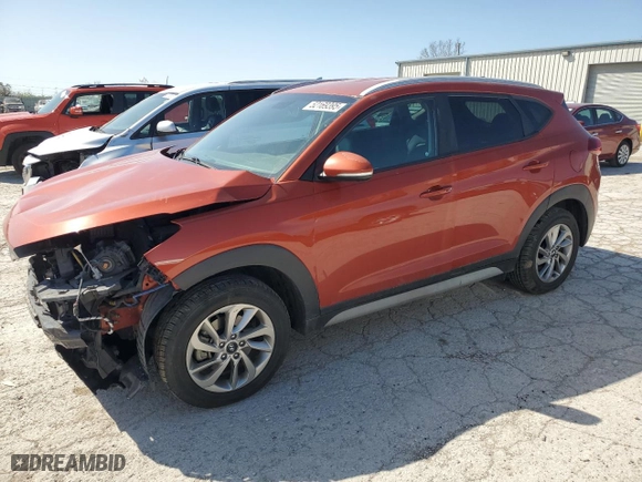 2017 Hyundai Tucson SE with VIN KM8J3CA44HU411092, listed as a Copart auction lot 52169395 with 106,809 mi miles and Salvage Title. Bid and sale history available at carsss.com. Image 1.