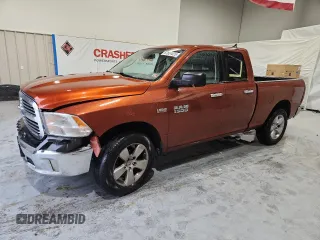 2013 Ram 1500 SLT with VIN 1C6RR7GT4DS611768, listed as a Copart auction lot 57651025 with 138,535 mi miles and Salvage title. Bid and sale history available at DreamBid. Image 1.