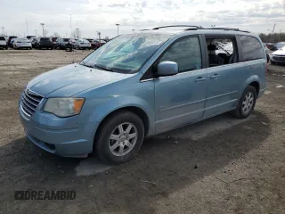 2008 Chrysler Town & Country Touring with VIN 2A8HR54P78R739177, listed as a Copart auction lot 50863375 with 165,913 mi miles and Salvage Title. Bid and sale history available at carsss.com. Image 1.