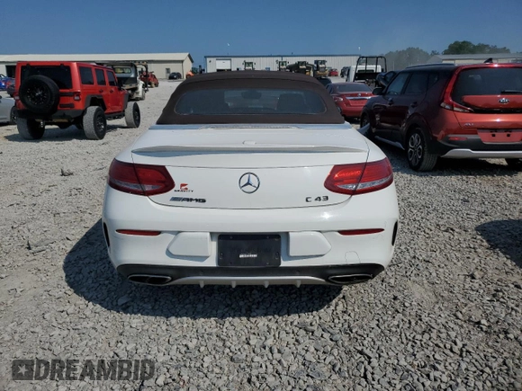 2018 Mercedes-Benz C 43 AMG z VIN WDDWK6EBXJF759860, wystawiony jako Copart lot #62151295 z przebiegiem 63 091 mil mil oraz Szkoda całkowita • Salvage title. Historia ofert i sprzedaży dostępna na DreamBid. Obrazek 6.