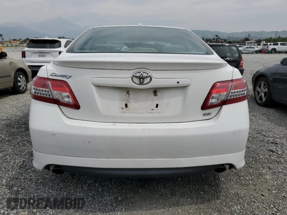 2010 Toyota Camry with VIN 4T1BF3EK0AU567303, listed as a Copart auction lot 52965565 with 225,892 mi miles and Salvage Title. Bid and sale history available at carsss.com. Image 6.