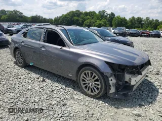 2014 Lexus LS 460 L with VIN JTHGL5EF4E5051560, listed as a Copart auction lot 55837084 with 180,562 mi miles and Salvage title. Bid and sale history available at DreamBid. Image 4.