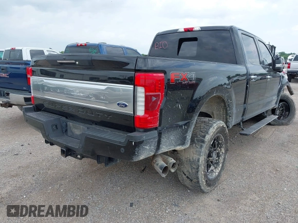 2017 Ford F-250 Lariat with VIN 1FT7W2BT7HEC40595, listed as a IAAI auction lot 42406668 with Not provided miles and . Bid and sale history available at DreamBid. Image 4.