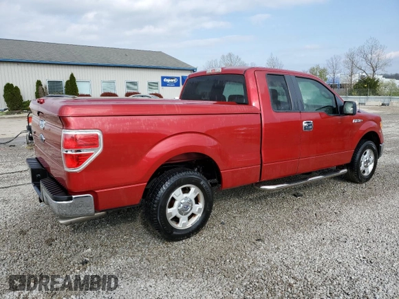 2009 Ford F-150 STX with VIN 1FTRX12869FB02974, listed as a Copart auction lot 52781725 with 130,583 mi miles and Salvage title. Bid and sale history available at DreamBid. Image 3.