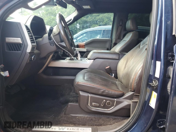 2017 Ford F-150 XL with VIN 1FTEW1EF2HFA92356, listed as a Copart auction lot 60328435 with 147,525 mi miles and Salvage title. Bid and sale history available at DreamBid. Image 7.