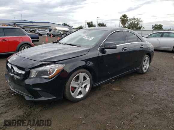 2015 Mercedes-Benz CLA 250 with VIN WDDSJ4EB8FN245069, listed as a Copart auction lot 76755923 with 115,808 mi miles and . Bid and sale history available at DreamBid. Image 1.