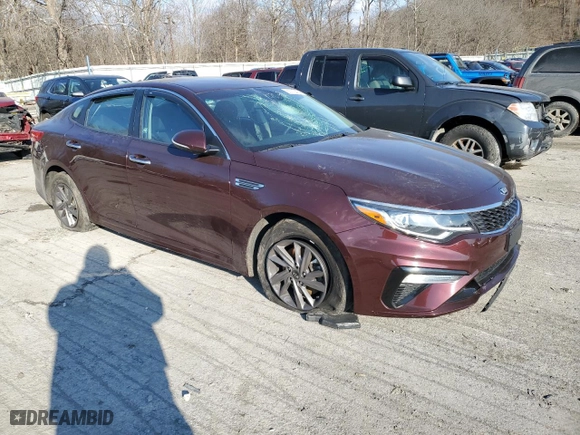 2020 Kia Optima SE with VIN 5XXGT4L39LG401844, listed as a Copart auction lot 83113414 with 51,591 mi miles and Salvage Title. Bid and sale history available at carsss.com. Image 4.