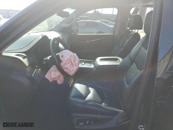 2019 Cadillac Escalade Premium Luxury with VIN 1GYS4CKJ9KR395566, listed as a Copart auction lot 60451533 with 55,328 mi miles and Salvage Title. Bid and sale history available at carsss.com. Image 7.
