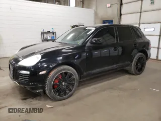 2008 Porsche Cayenne Turbo with VIN WP1AC29P58LA83408, listed as a Copart auction lot 41396465 with 93,235 mi miles and Salvage Title. Bid and sale history available at carsss.com. Image 1.