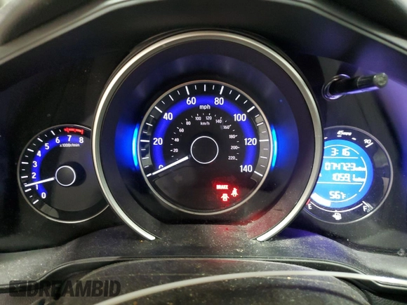2017 Honda Fit EX with VIN 3HGGK5G73HM701697, listed as a Copart auction lot 49863495 with 74,723 mi miles and Salvage title. Bid and sale history available at DreamBid. Image 8.
