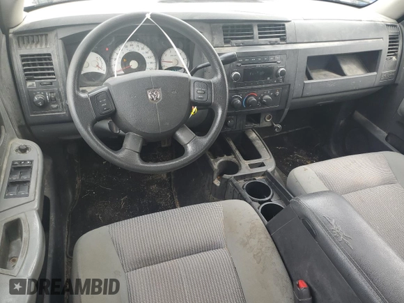 2010 Dodge Dakota SXT with VIN 1D7CW3GP2AS177872, listed as a Copart auction lot 72944174 with 131,777 mi miles and Salvage Title. Bid and sale history available at carsss.com. Image 8.