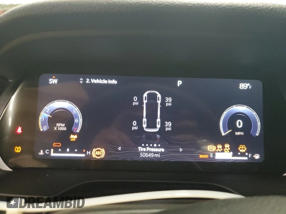 2023 Jeep Grand Cherokee Altitude with VIN 1C4RJKAG0P8884903, listed as a Copart auction lot 63636935 with 50,649 mi miles and Salvage title. Bid and sale history available at DreamBid. Image 9.