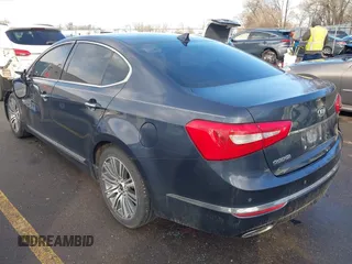 2014 Kia Cadenza Premium with VIN KNALN4D77E5127042, listed as a IAAI auction lot 41189073 with 131,059 mi miles. Bid and sale history available at carsss.com. Image 3.