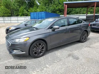 2018 Ford Fusion SE с VIN 3FA6P0HD1JR272481, выставлен на аукционе Copart как лот 65448665 с пробегом 81 319 миль миль и Списание • Salvage title. История ставок и продаж доступна на DreamBid. Изображение 1.